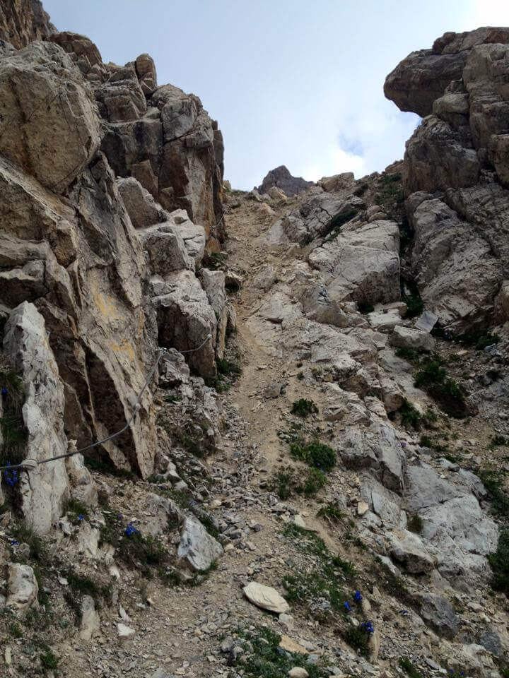 Ferrata degli Alpini all'Oronaye - foto 28