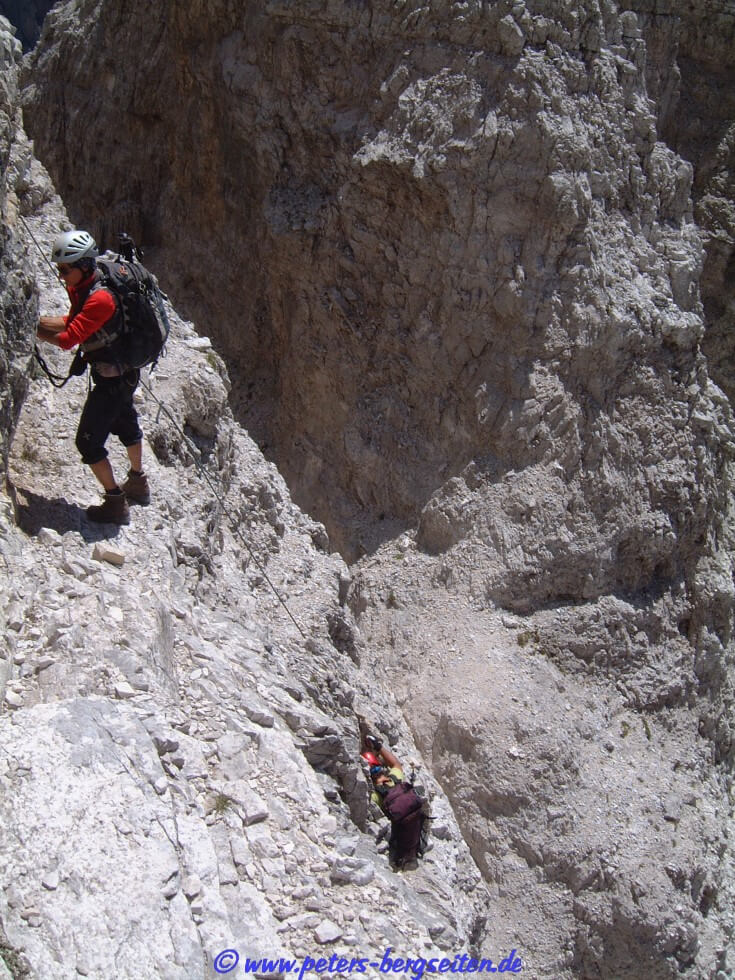 Ferrata Cengia Gabriella al Monte Giralba - foto 30