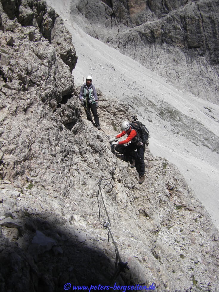 Ferrata Cengia Gabriella al Monte Giralba - foto 21