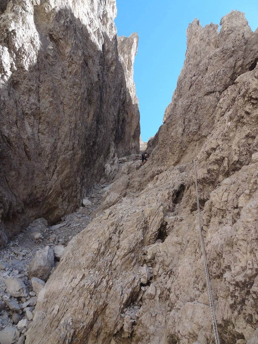 Ferrata Cengia Gabriella al Monte Giralba - foto 35