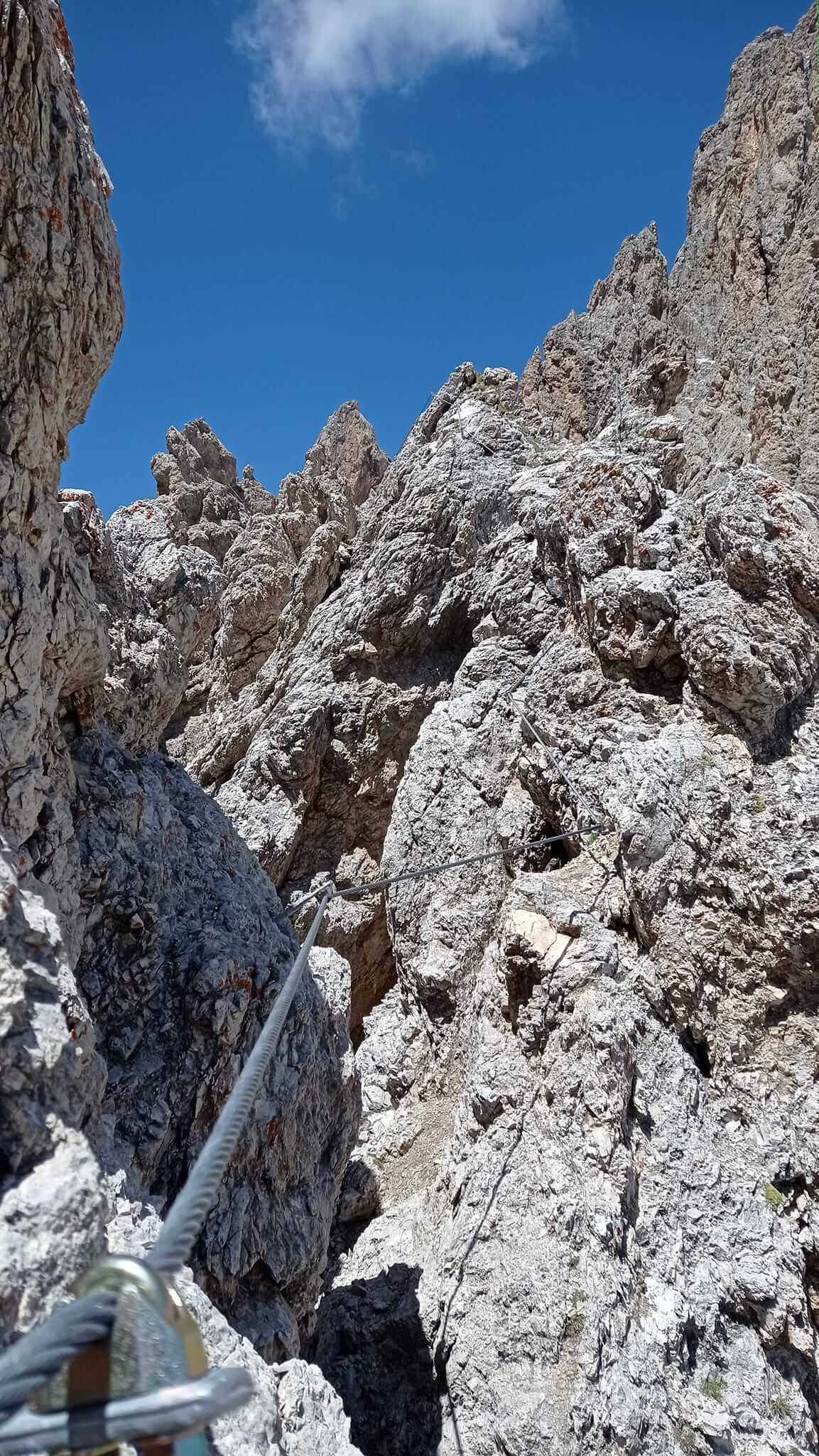 Ferrata alla Forcella del Sassolungo - foto 1