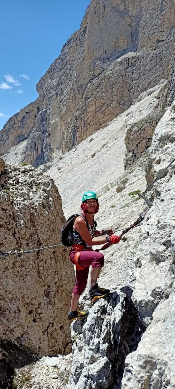 Ferrata alla Forcella del Sassolungo - foto 12