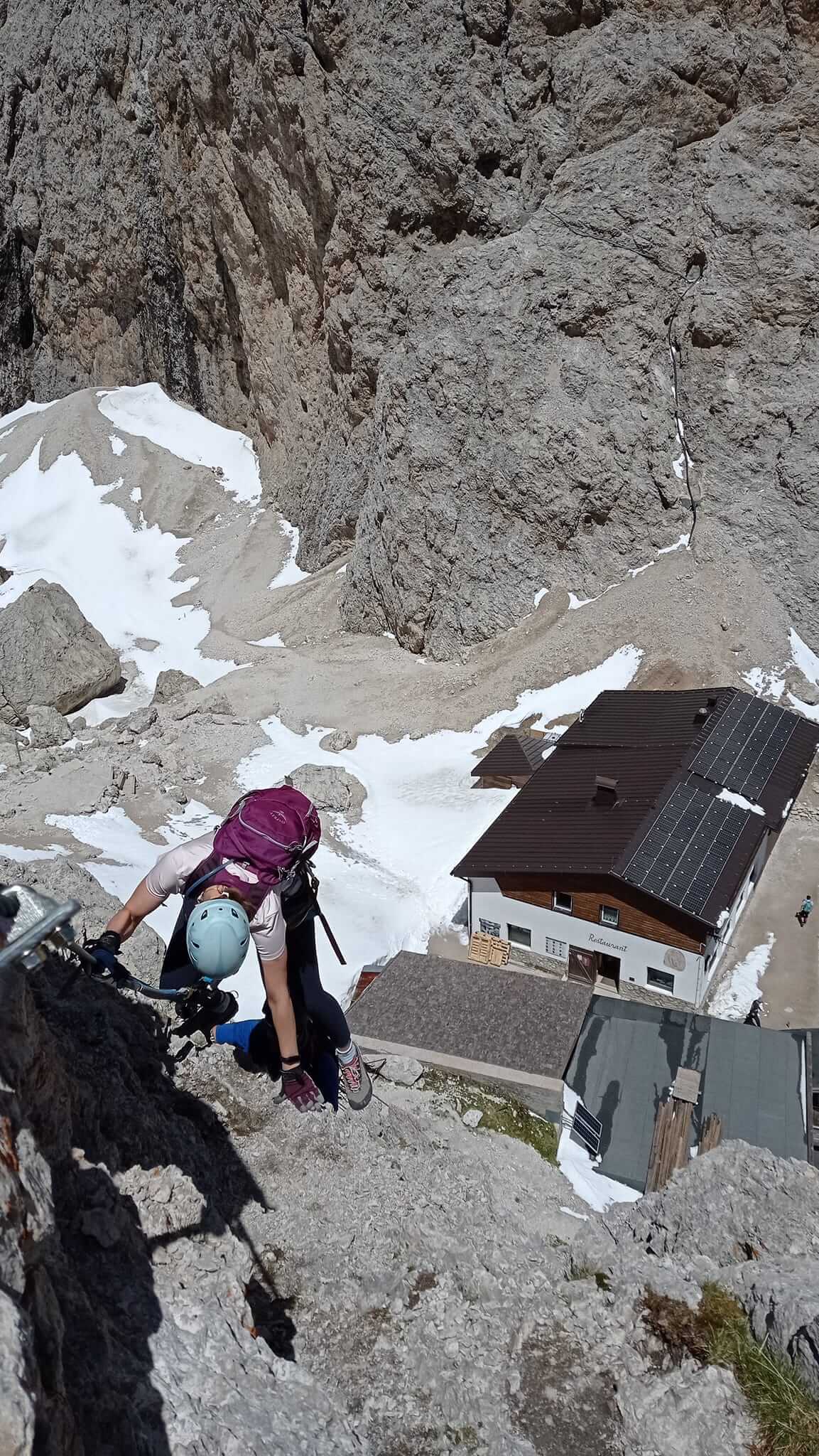 Video della Ferrata alla Forcella del Sassolungo