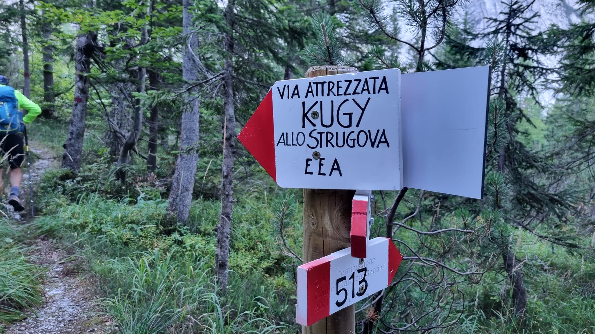 Ferrata Kugy allo Strugova