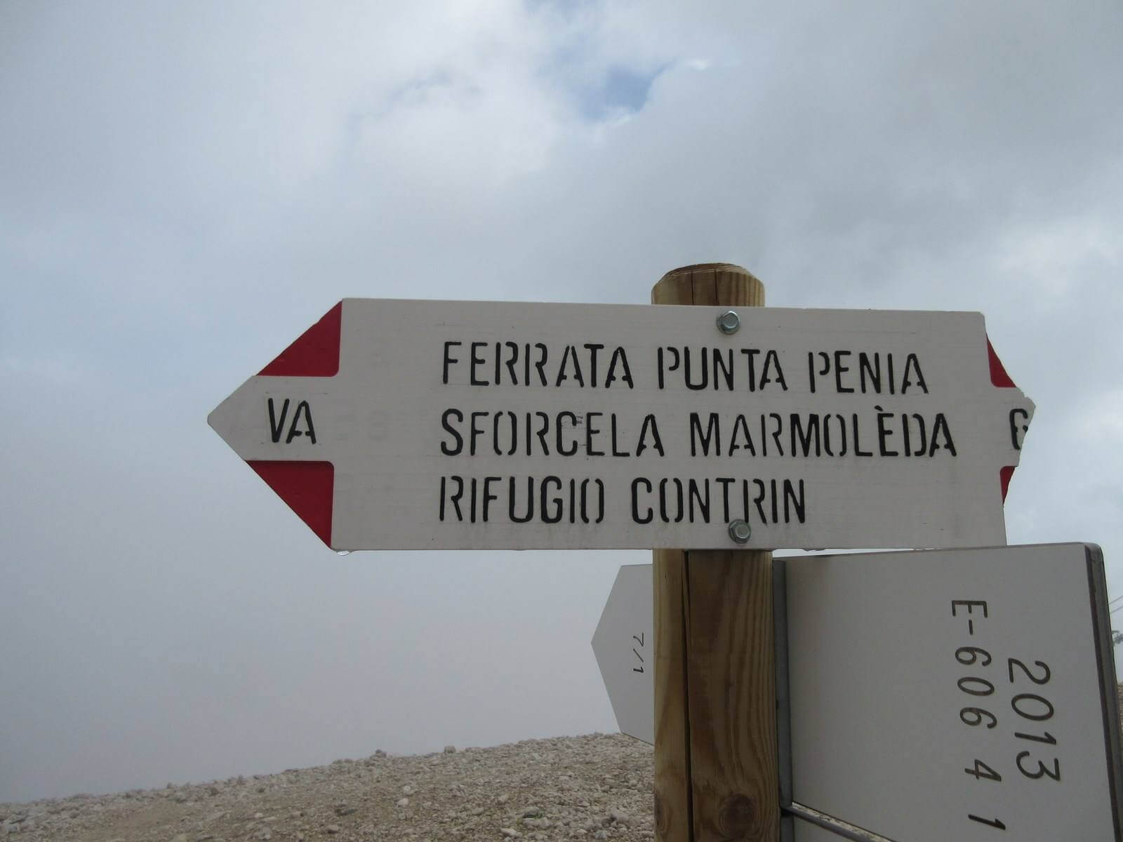 Ferrata di Punta Penia (cresta ovest della Marmolada)