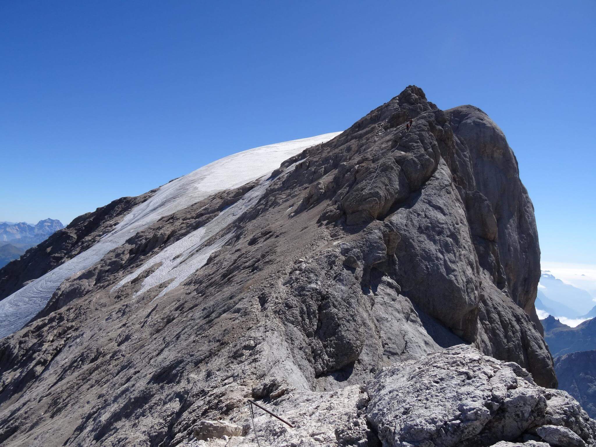 Ferrata di Punta Penia (cresta ovest della Marmolada) - foto 26