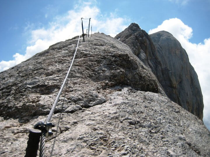 Ferrata di Punta Penia (cresta ovest della Marmolada) - foto 23