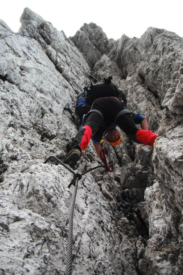 Ferrata della Vita al Mangart - foto 12