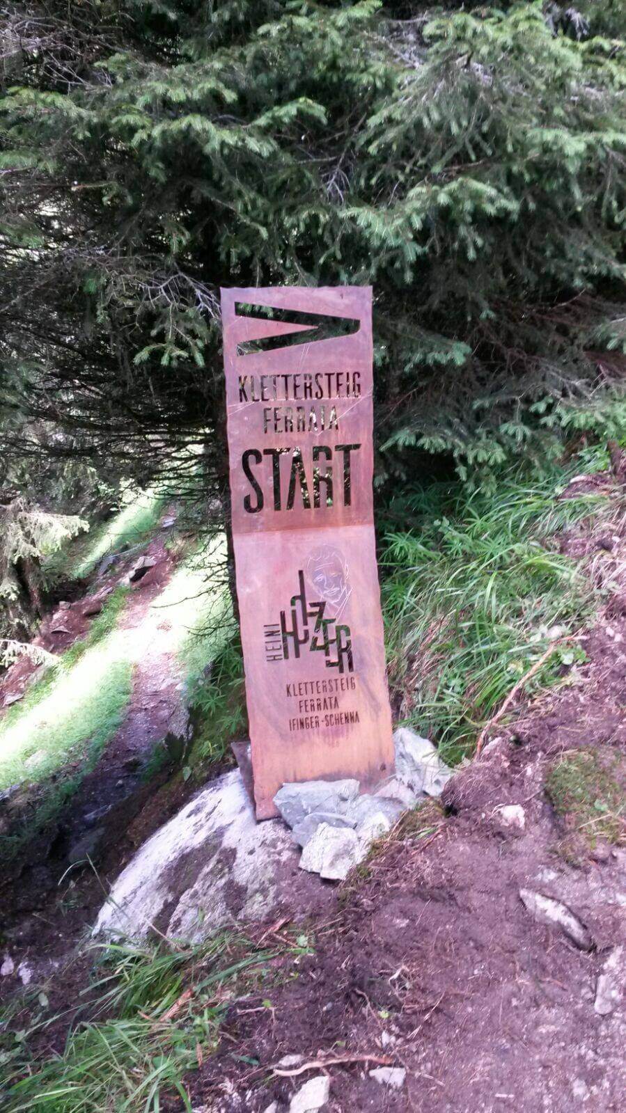 Ferrata Heini Holzer al Picco Ivigna