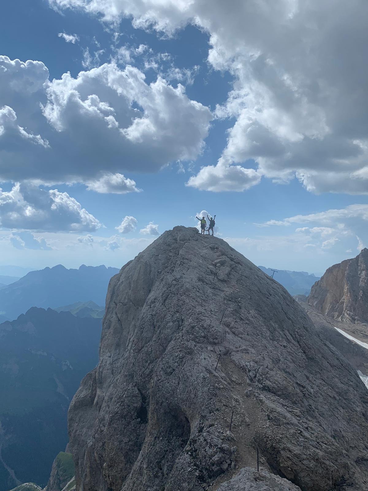 Ferrata di Punta Penia (cresta ovest della Marmolada) - foto 45