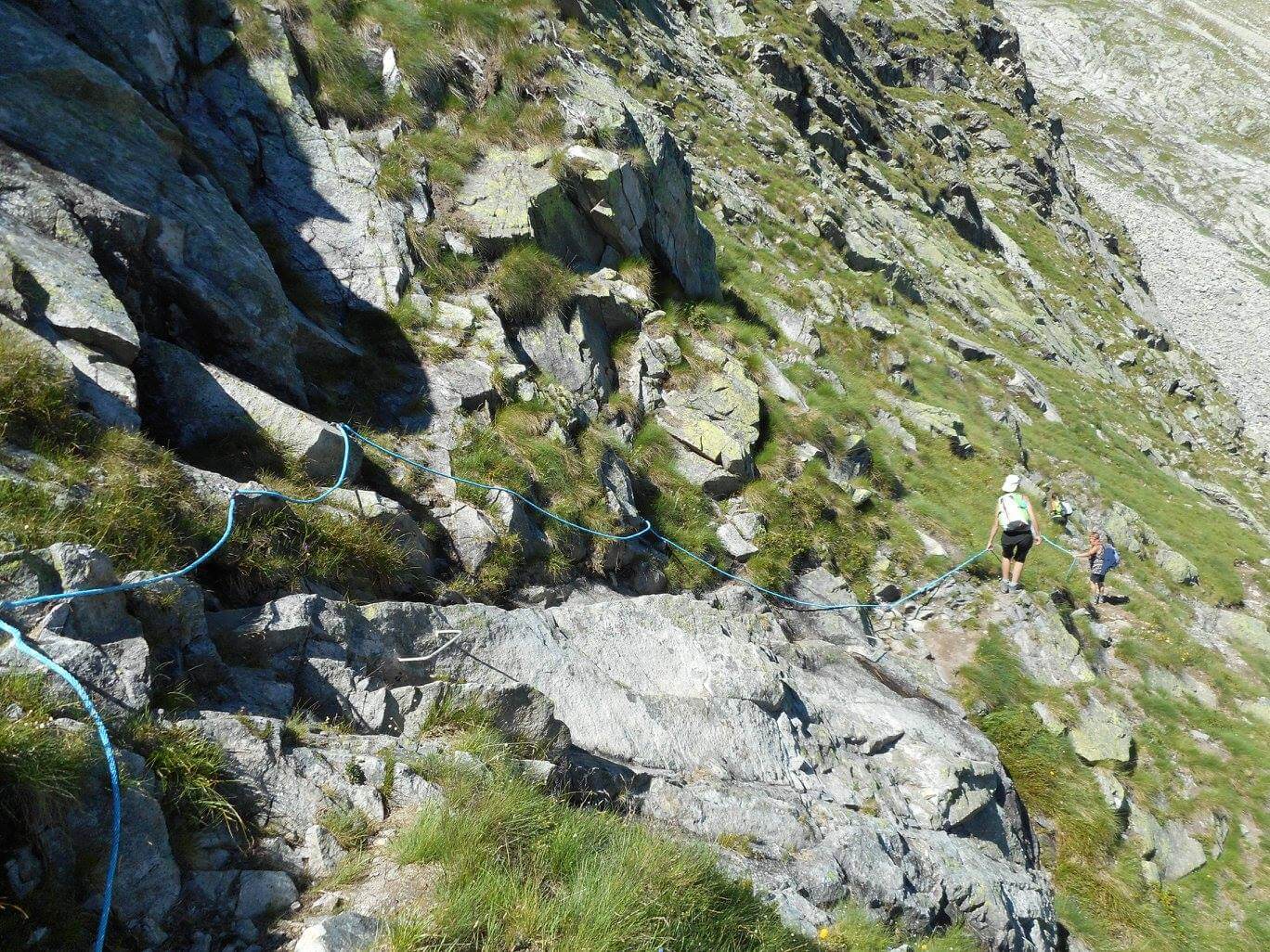 Sentiero Attrezzato Francesco e Giuditta Gatti al Mont de la Brenva - foto 7
