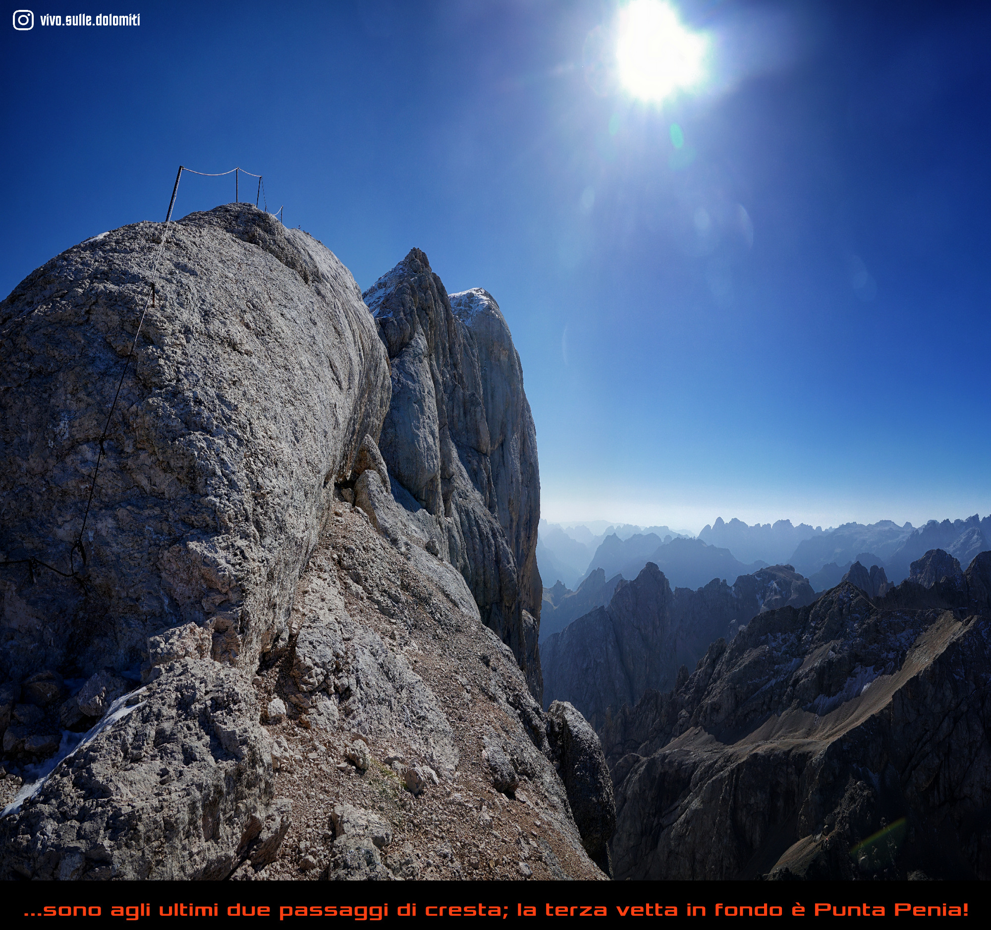 Ferrata di Punta Penia (cresta ovest della Marmolada) - foto 41