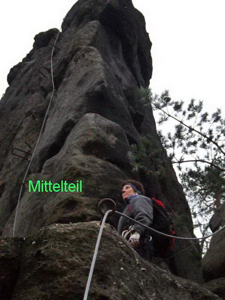 Ferrata Alpingrat (Alpiner Grat) alla Große Felsengasse