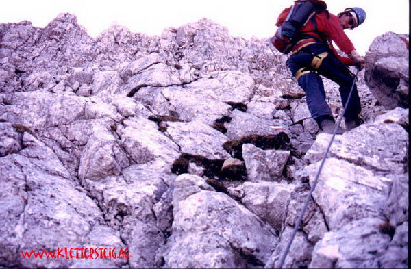 Ferrata Austriaweg alla Porze