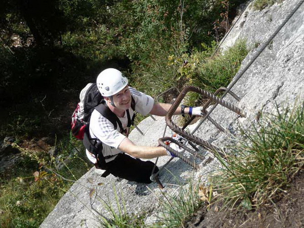 Ferrata Brustwand