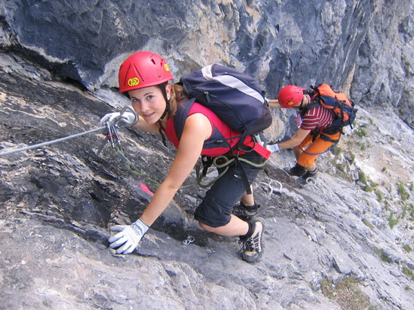 Ferrata Alpina del Piz Mitgel (chiusa)